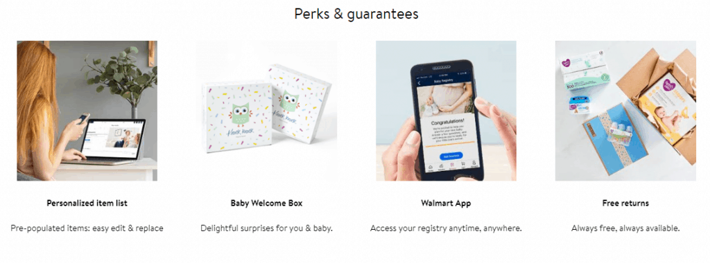 Walmart baby hot sale registry app