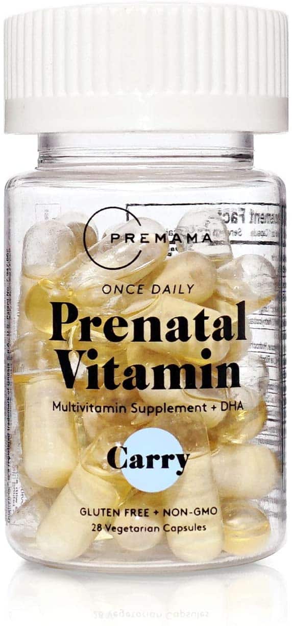 Premama Prenatal Vegan Vitamin Capsules