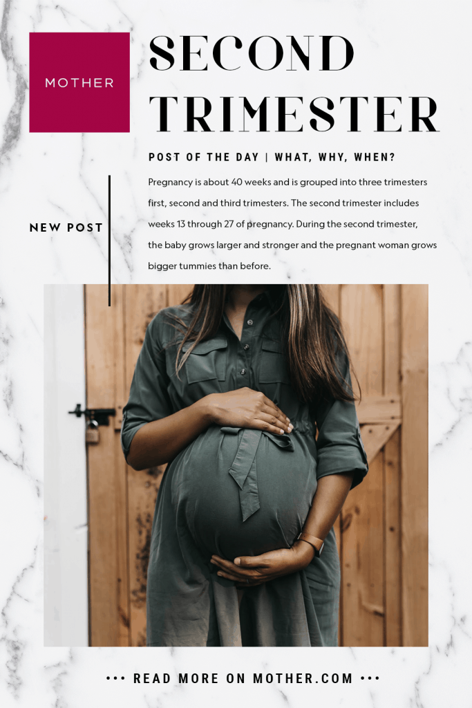 Second Trimester Pregnancy - A Guide of What, Why, When? Pregnancy MOTHER.COM MOTHER Mother | Pregnancy | Baby | Kids | Motherhood | Parenting